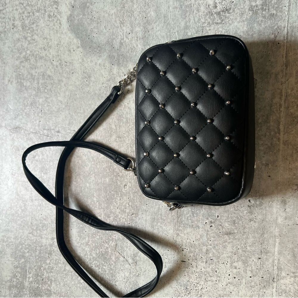 Rebecca minkoff black studded crossbody purse NWT - Picture 4 of 7
